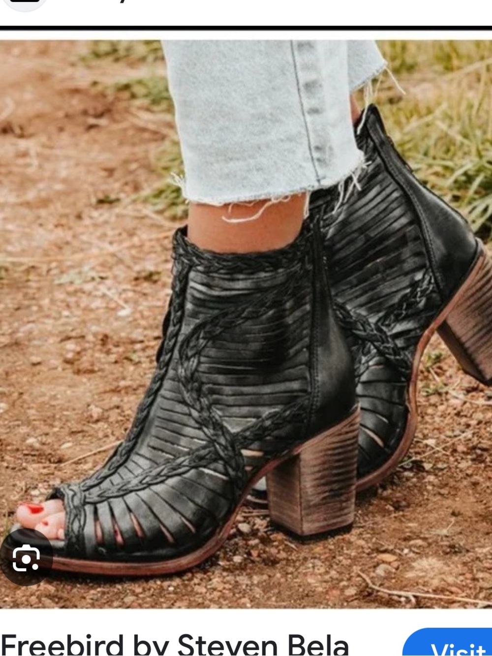 Freebird by Steven ‘Bela” - Heeled Cage Sandal